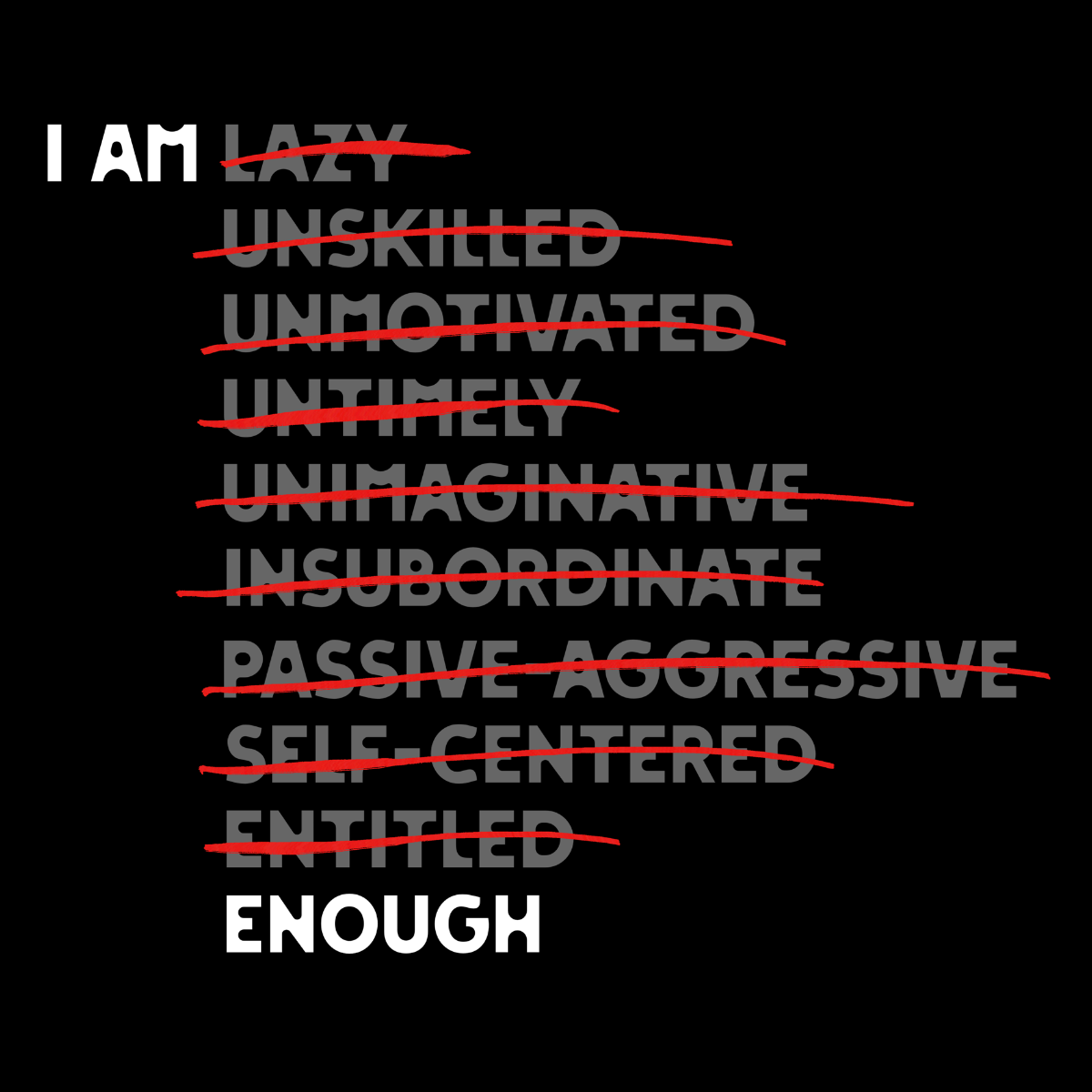 I Am Enough - BC3001